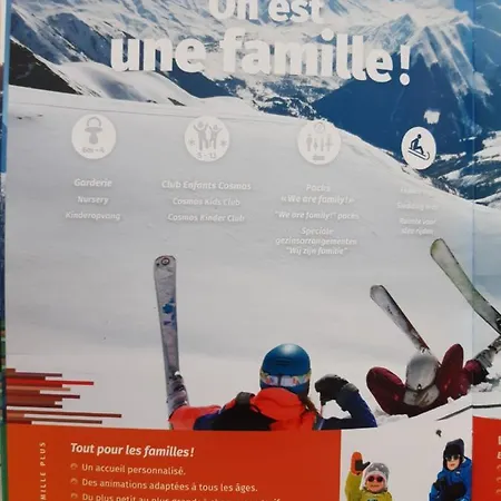 T2 Vue Piste Résidence Vostok Zodiaque Apartamento Le Corbier