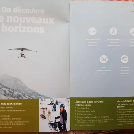 T2 Vue Piste Résidence Vostok Zodiaque Le Corbier